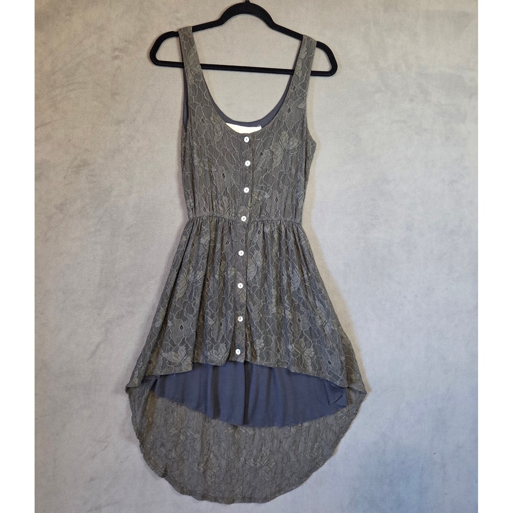 Jens Pirate Booty High Low Lace Dress Women Medium Whimsigoth Steampunk Witchy